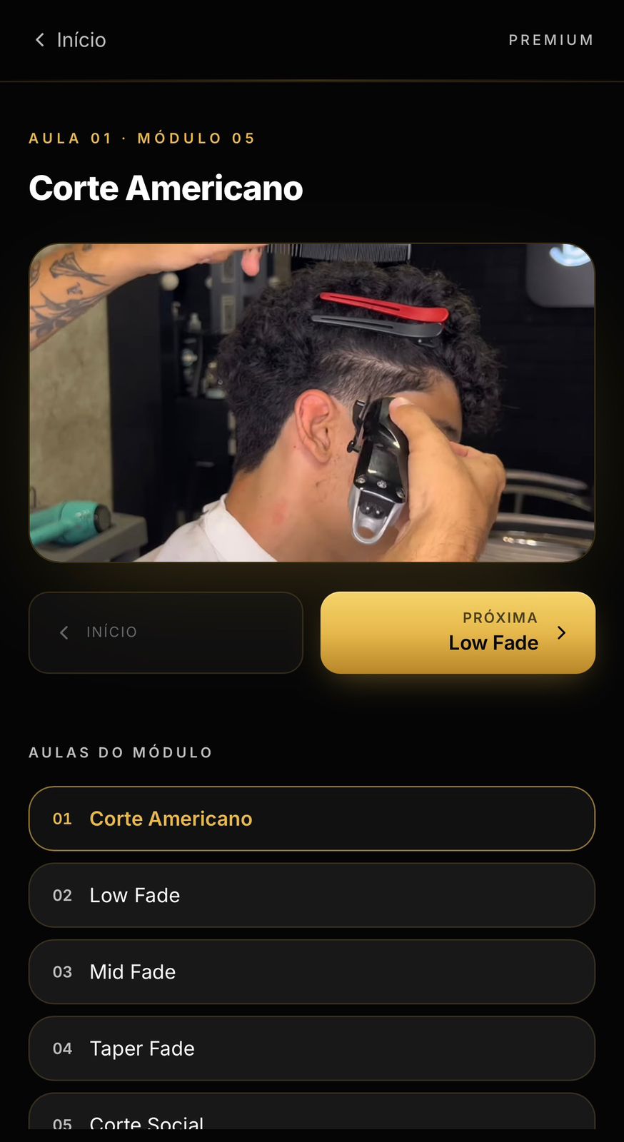 Plataforma Profissão Barbeiro